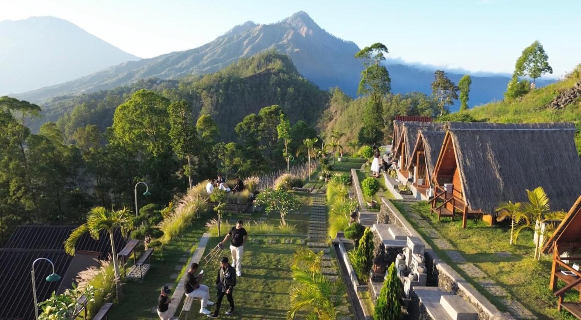 Alengkong Bali Camp Hotel Bangli Eksteriør billede